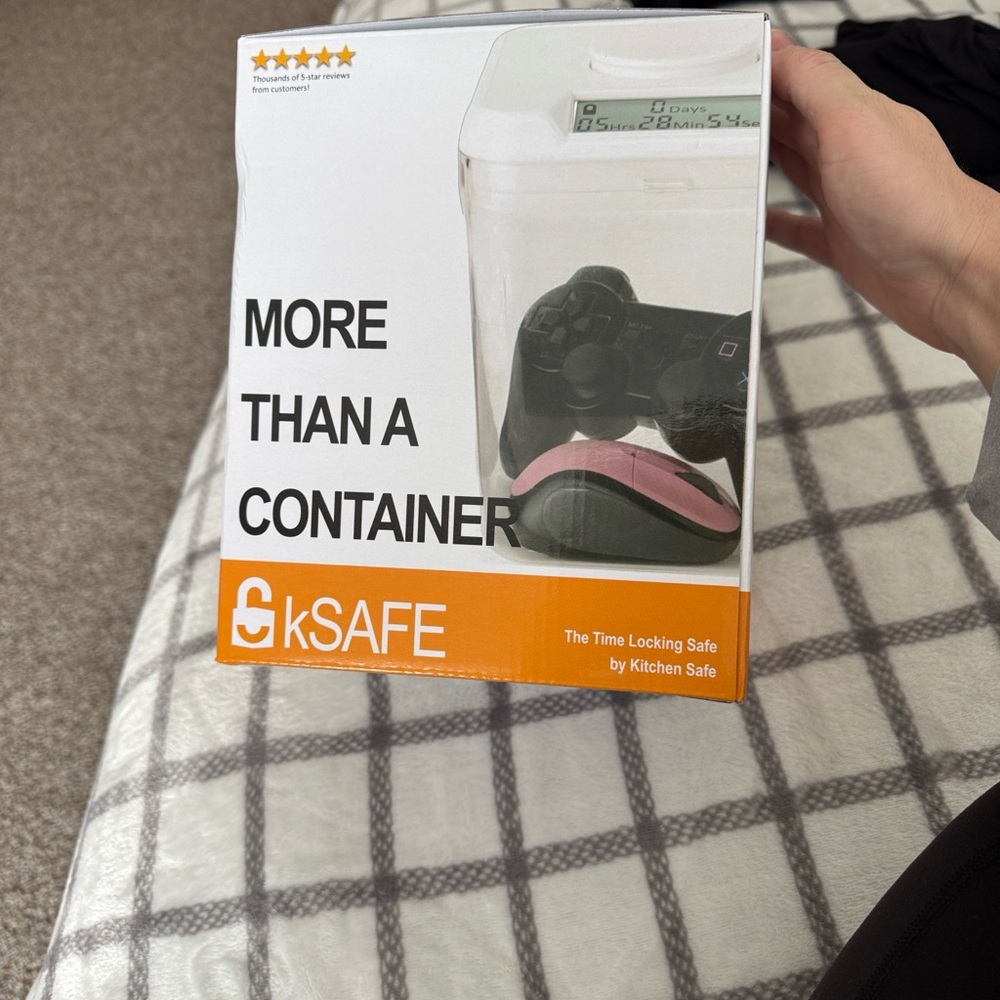 KSafe Time Locking Container - White - Picture 6 of 8